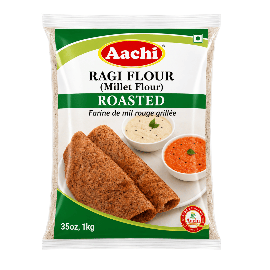 Aachi Ragi Roasted Flour 1 kg buy online USA - 1